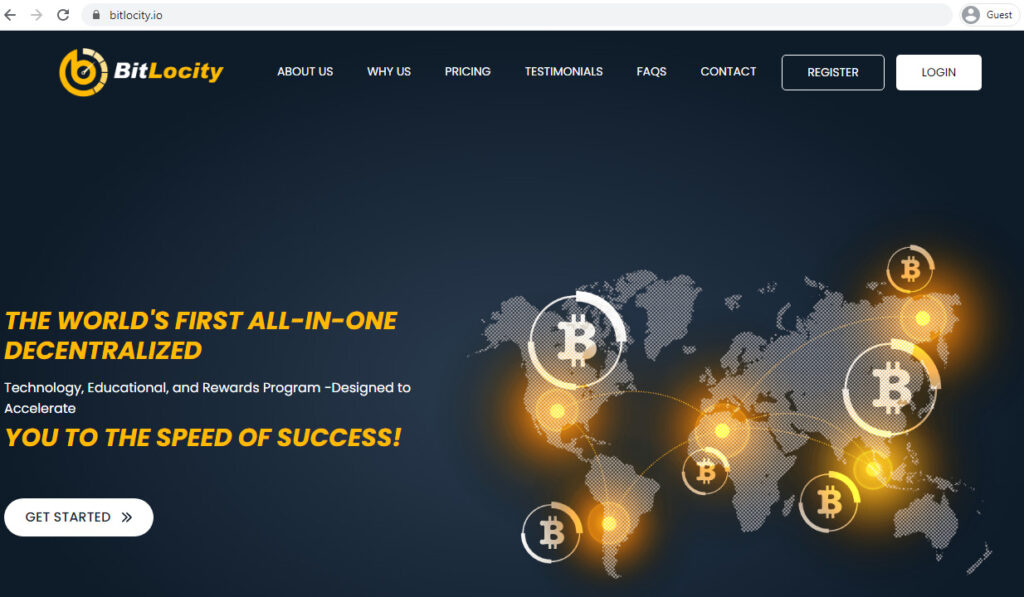 Bitlocity Is Not A scam But Definitely A Dare under Crowdfunding Scams. The image links to a referral link